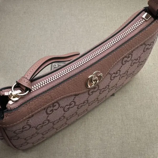Gucci Ophidia Purses GG  Pink - Image 4