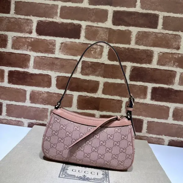 Gucci Ophidia Purses GG  Pink - Image 6