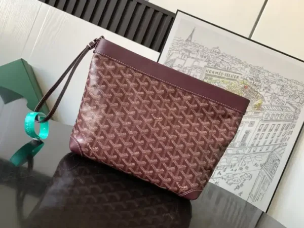 Goyard Conti Pouch Bourdeaux