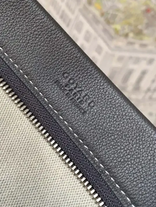 Goyard Conti Pouch Grey - Image 5