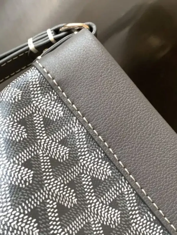 Goyard Conti Pouch Grey - Image 8