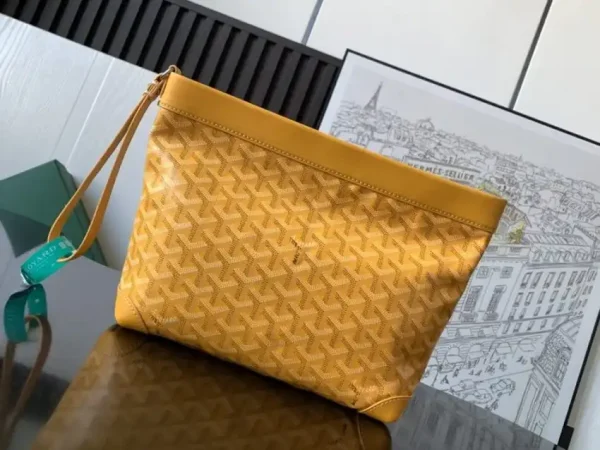 Goyard Conti Pouch Yellow