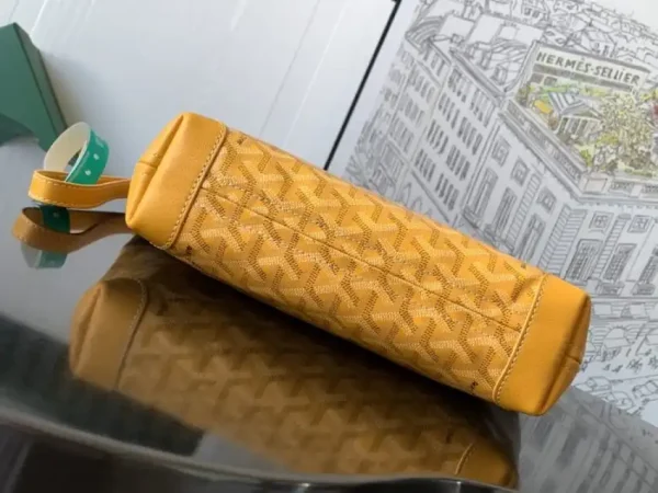 Goyard Conti Pouch Yellow - Image 4