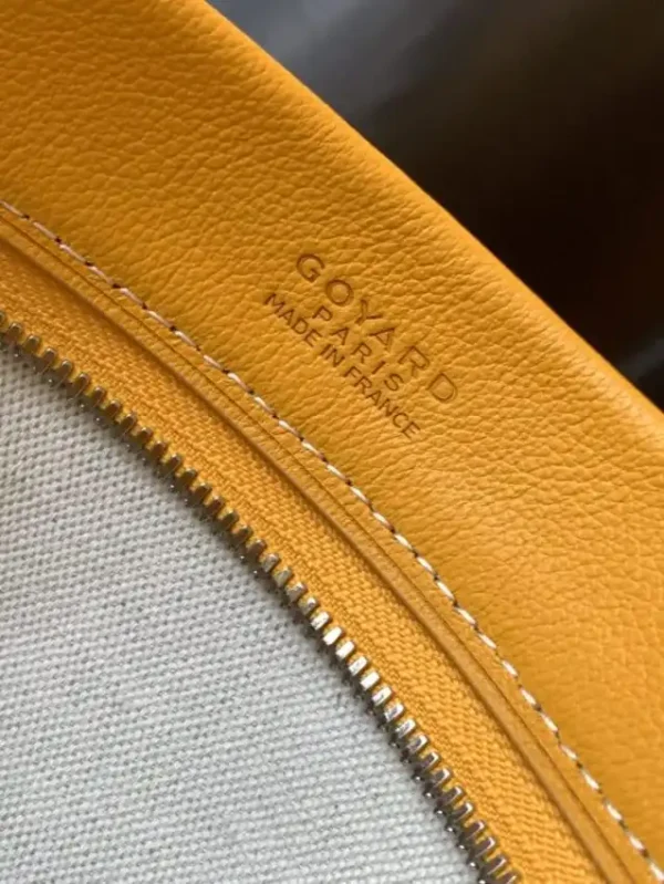 Goyard Conti Pouch Yellow - Image 5