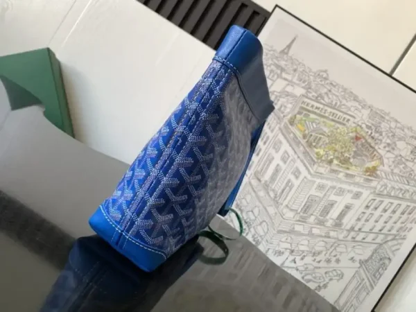 Goyard Conti Pouch Blue - Image 2
