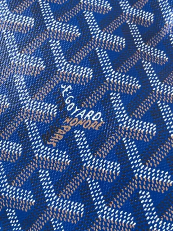 Goyard Conti Pouch Blue - Image 3