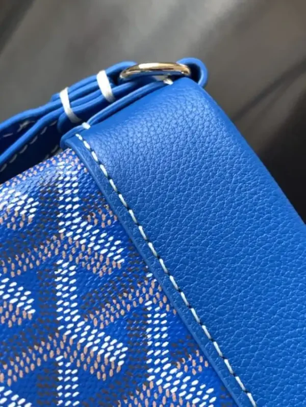 Goyard Conti Pouch Blue - Image 5