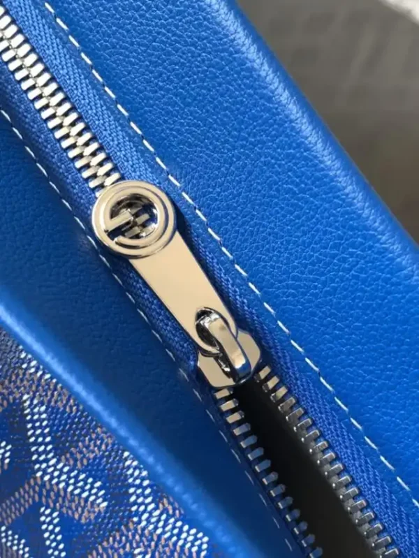 Goyard Conti Pouch Blue - Image 7