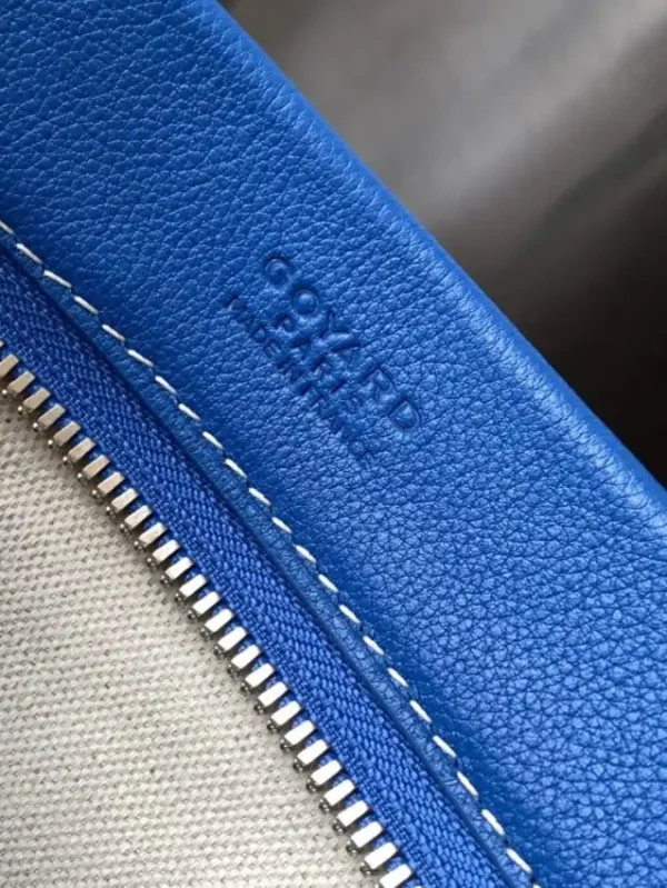 Goyard Conti Pouch Blue - Image 8