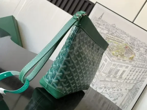 Goyard Conti Pouch Green - Image 3