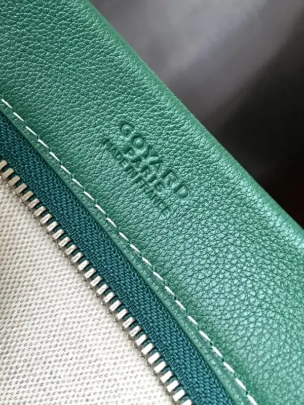Goyard Conti Pouch Green - Image 5
