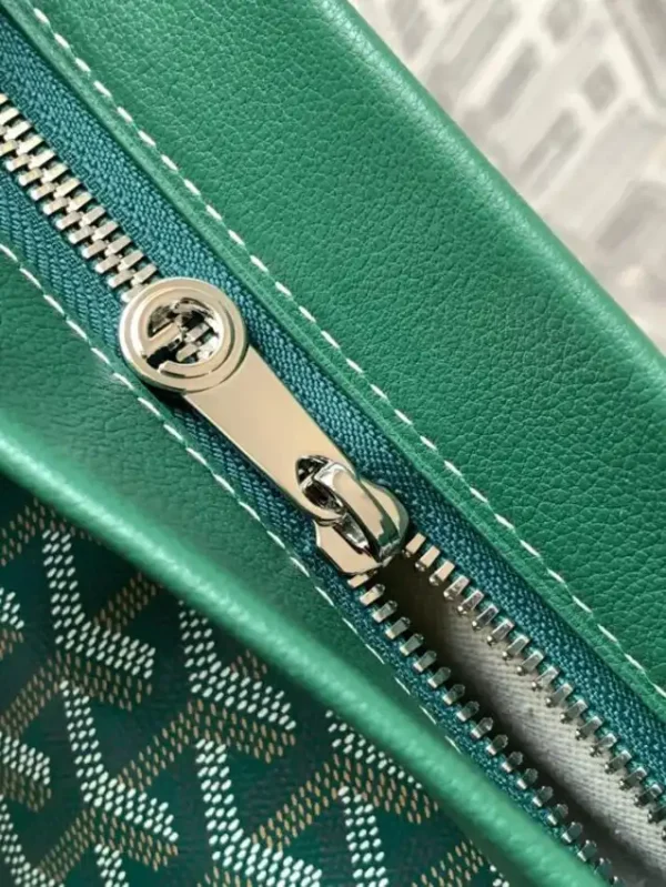 Goyard Conti Pouch Green - Image 7