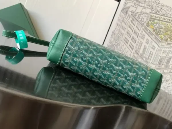 Goyard Conti Pouch Green - Image 9