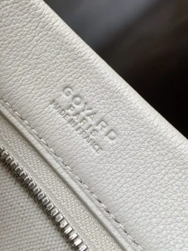 Goyard Conti Pouch White - Image 5