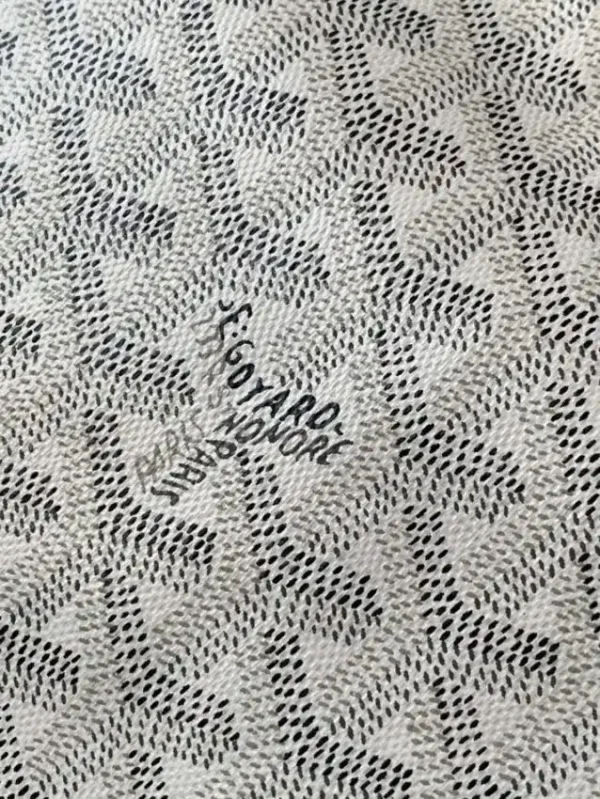 Goyard Conti Pouch White - Image 9