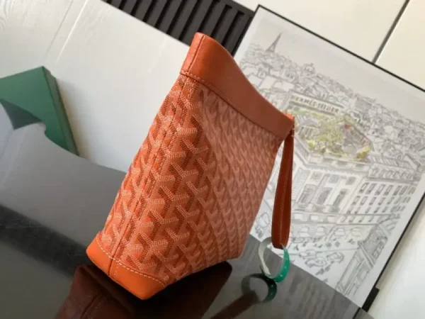Goyard Conti Pouch Orange - Image 3