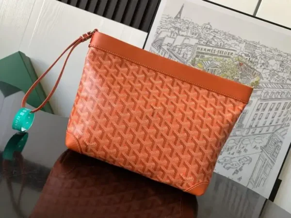 Goyard Conti Pouch Orange