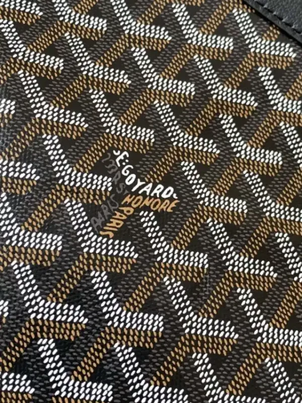 Goyard Conti Pouch Black - Image 8