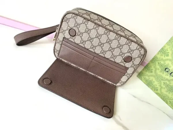 Gucci Ophidia  GG Clutch Beige - Image 4