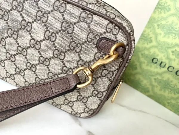 Gucci Ophidia  GG Clutch Beige - Image 7