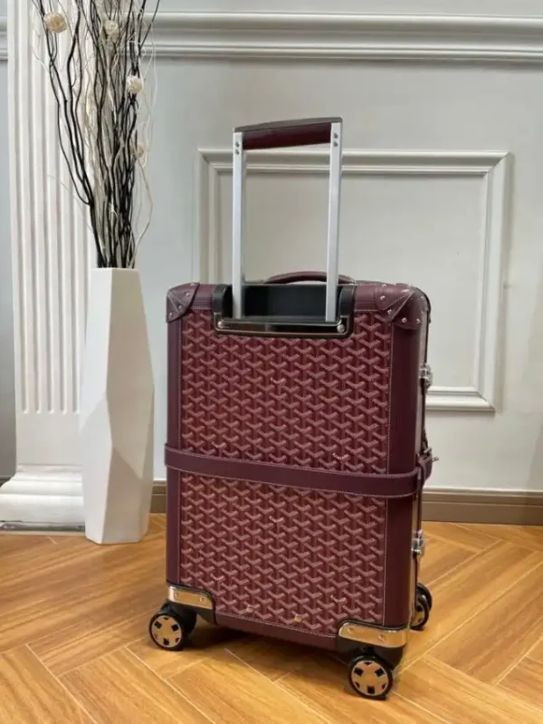 Goyard  Bourget Travel Suitcase Bordeaux - Image 7