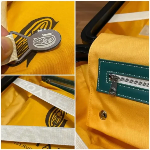 Goyard  Bourget Travel Suitcase Green - Image 8