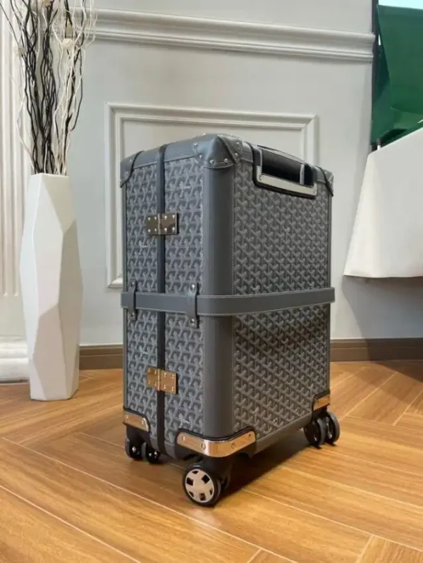 Goyard  Bourget Travel Suitcase Grey - Image 2