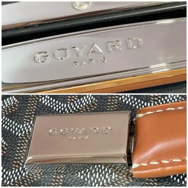 Goyard  Bourget Travel Suitcase Brown - Image 9