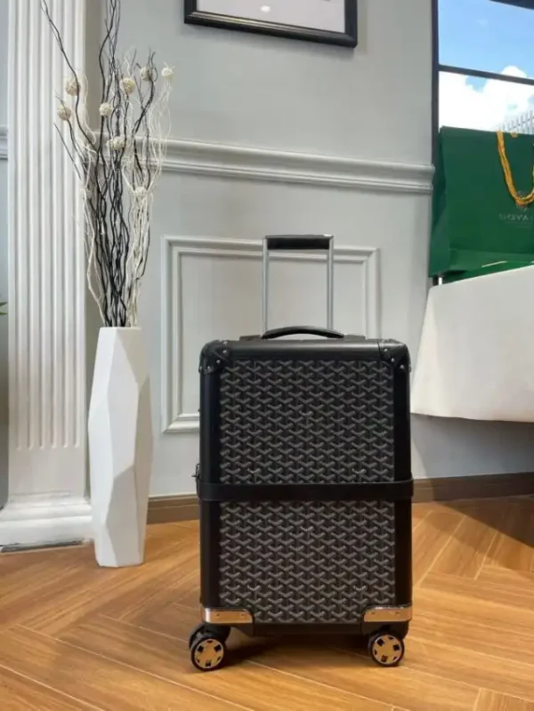 Goyard  Bourget Travel Suitcase Black - Image 4