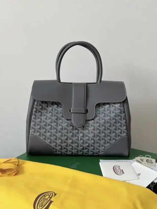 Goyard Saigon Tote Grey - Image 6