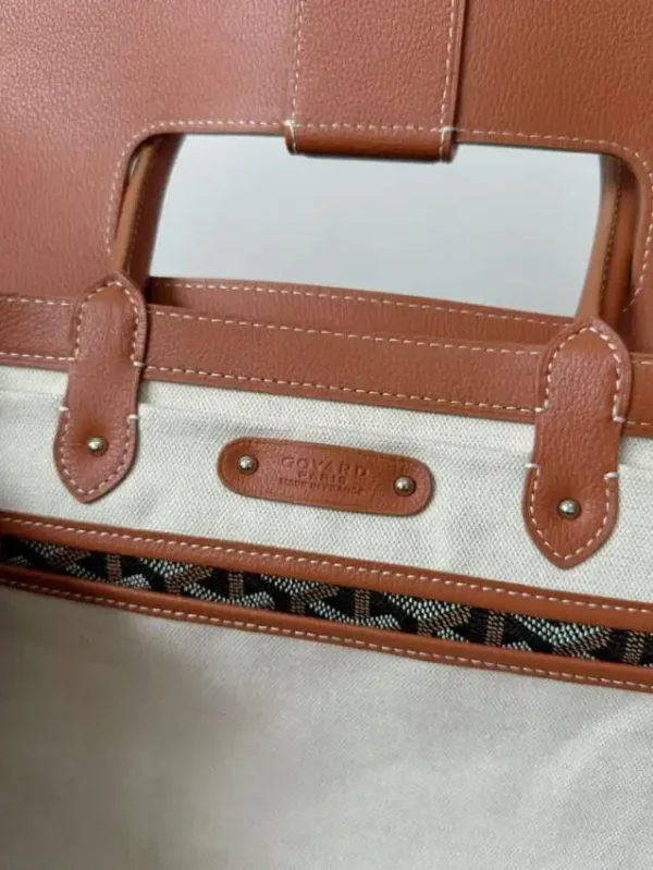 Goyard Saigon Tote Brown - Image 4