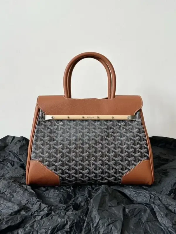 Goyard Saigon Tote Brown - Image 5