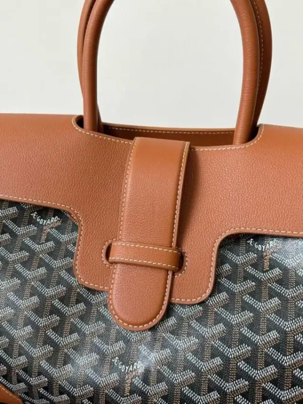 Goyard Saigon Tote Brown - Image 6