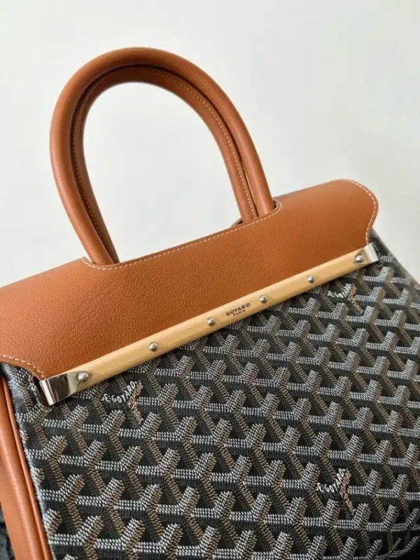Goyard Saigon Tote Brown - Image 2