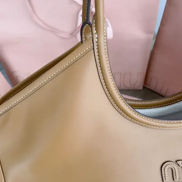 Miu Miu Ivy  Tote Brown - Image 8