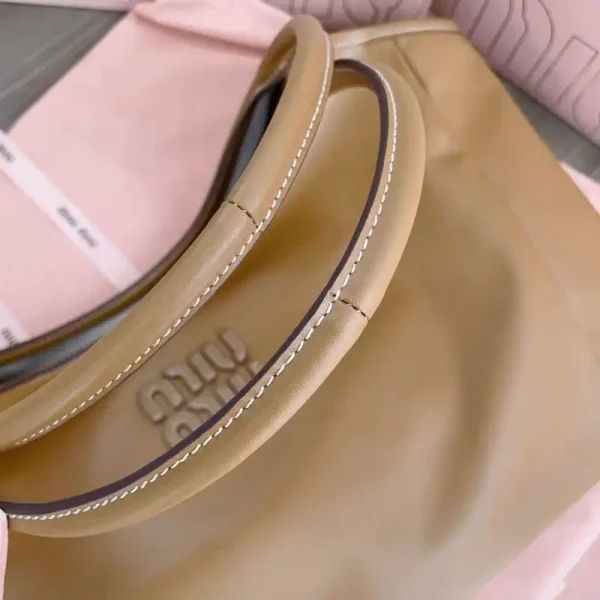 Miu Miu Ivy  Tote Brown - Image 6