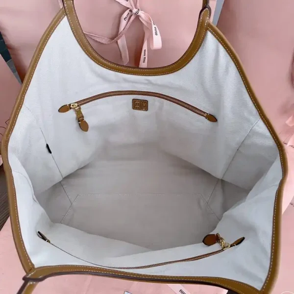 Miu Miu Ivy  Tote Brown - Image 7