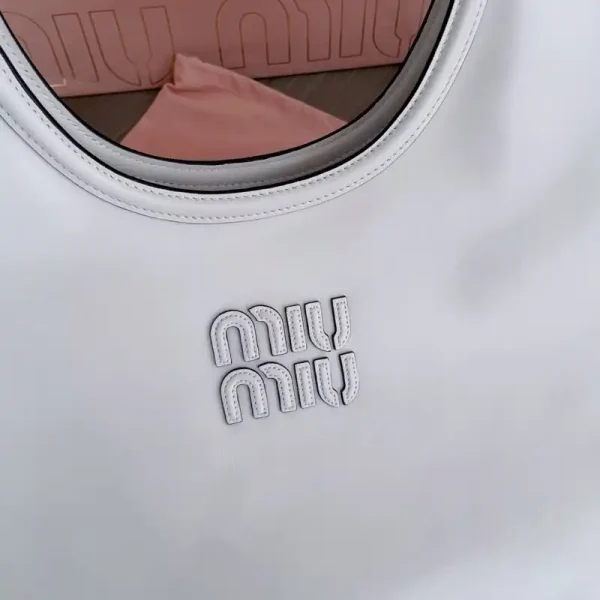 Miu Miu Ivy  Tote White - Image 5