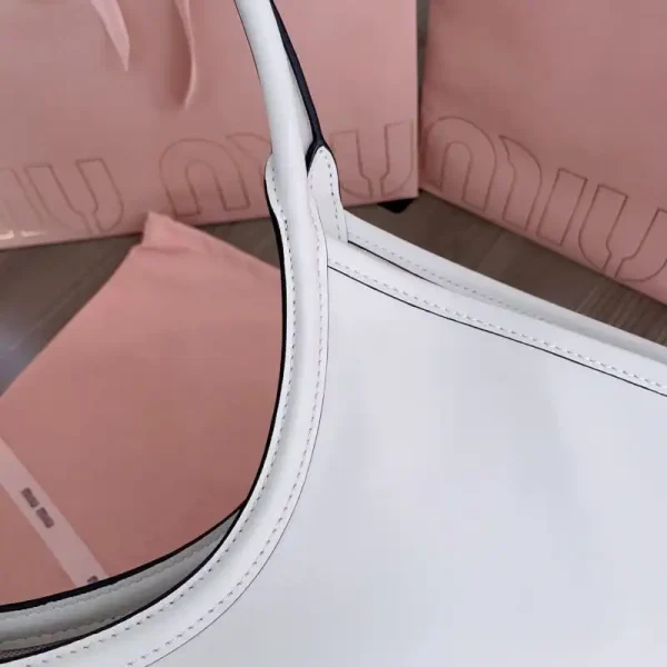 Miu Miu Ivy  Tote White - Image 7