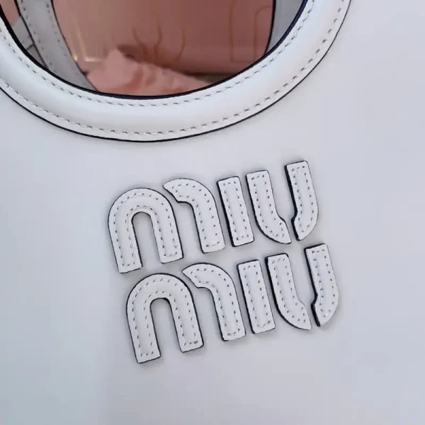 Miu Miu Ivy  Small Tote White - Image 3
