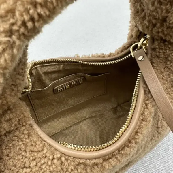 Miu Miu Wander Wool Brown - Image 3
