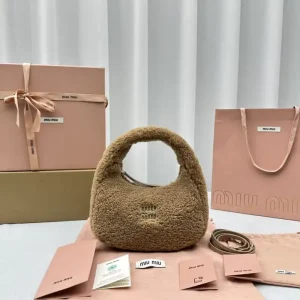 Miu Miu Wander Wool Brown