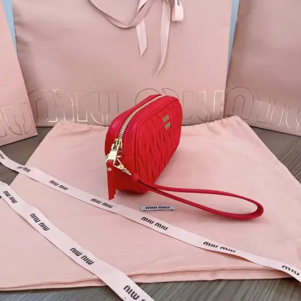 Miu Miu Clutch Red - Image 3