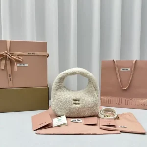 Miu Miu Wander White Wool