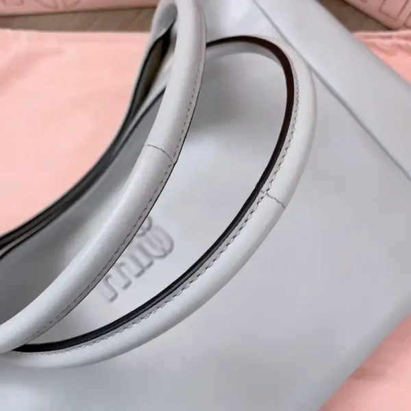 Miu Miu Ivy  Tote Grey - Image 6