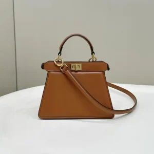 Fendi Peekaboo Mini Brown