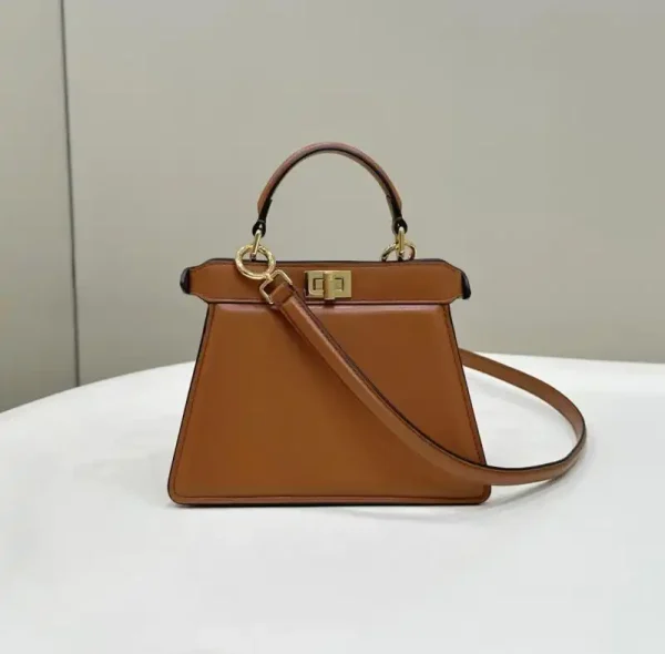 Fendi Peekaboo Mini Brown