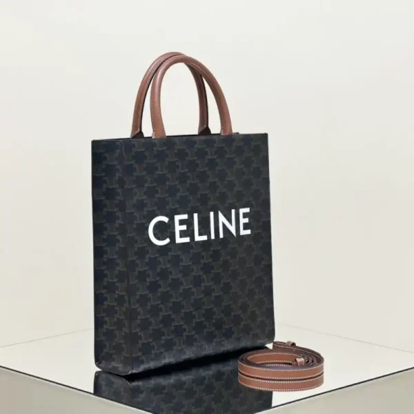 Celine Triomphe Cabas Tote Small - Image 2