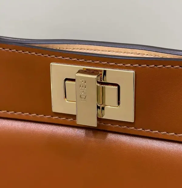 Fendi Peekaboo Large Brown - Image 5