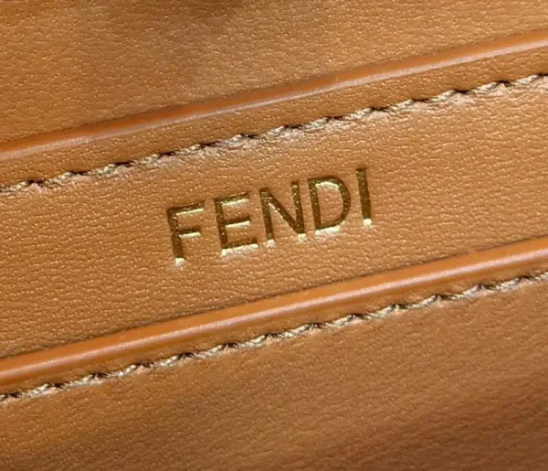 Fendi Peekaboo Mini Brown - Image 6